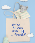 you-are-free-to-be-different-tote-bag